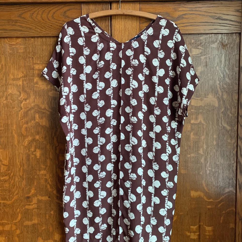 Madewell Silk Dot Dress XXS